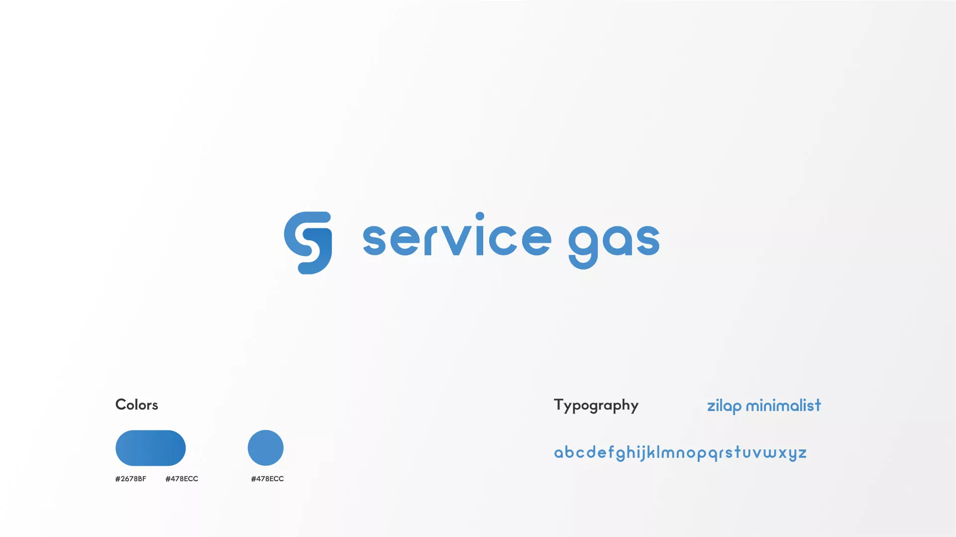 Разработка логотипа газовой компании «Сервис газ» в Северске